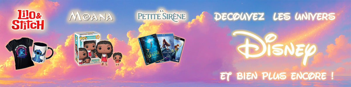 Univers Disney – Films, Goodies, Figurines & Éditions Collector