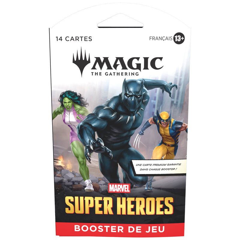 Magic: The Gathering - Booster de jeu Marvel Super Heroes (Blister cartonné)