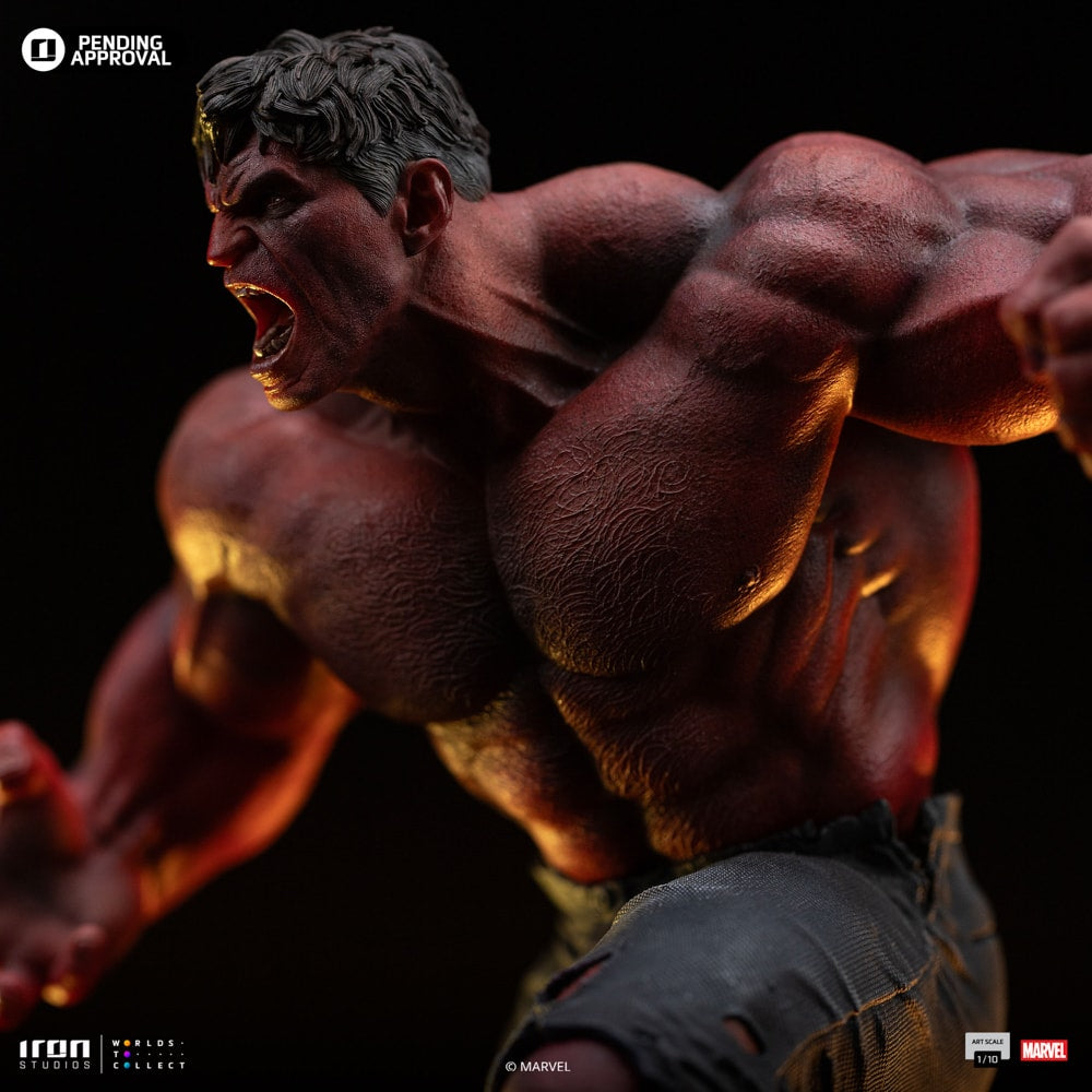 Iron Studios - Art Scale 1/10 - Marvel - Captain America: Brave New World - Red Hulk Statue 23cm