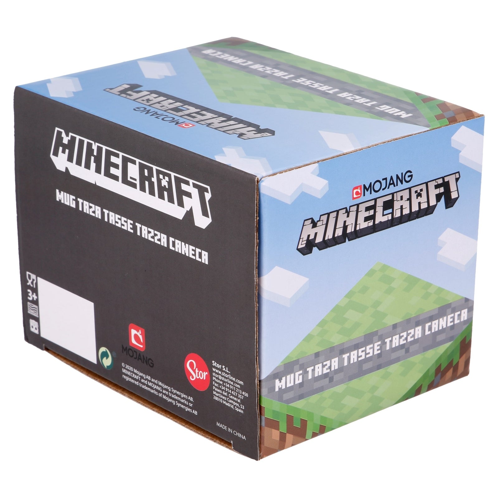 Stor - Minecraft - Mug en céramique 400ml "Creeper et TNT"