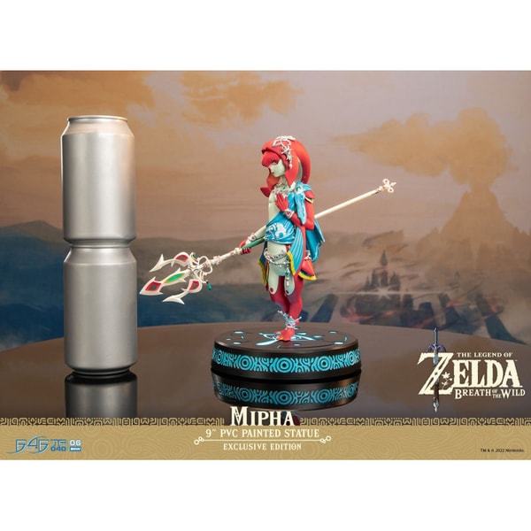 First 4 Figures - The Legend of Zelda : Breath of the Wild - Mipha Statue Edition Collector 21cm - flash vidéo
