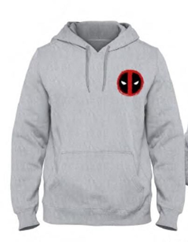 Marvel - Deadpool Logo Grey Men's Sweat Hoodie - XL