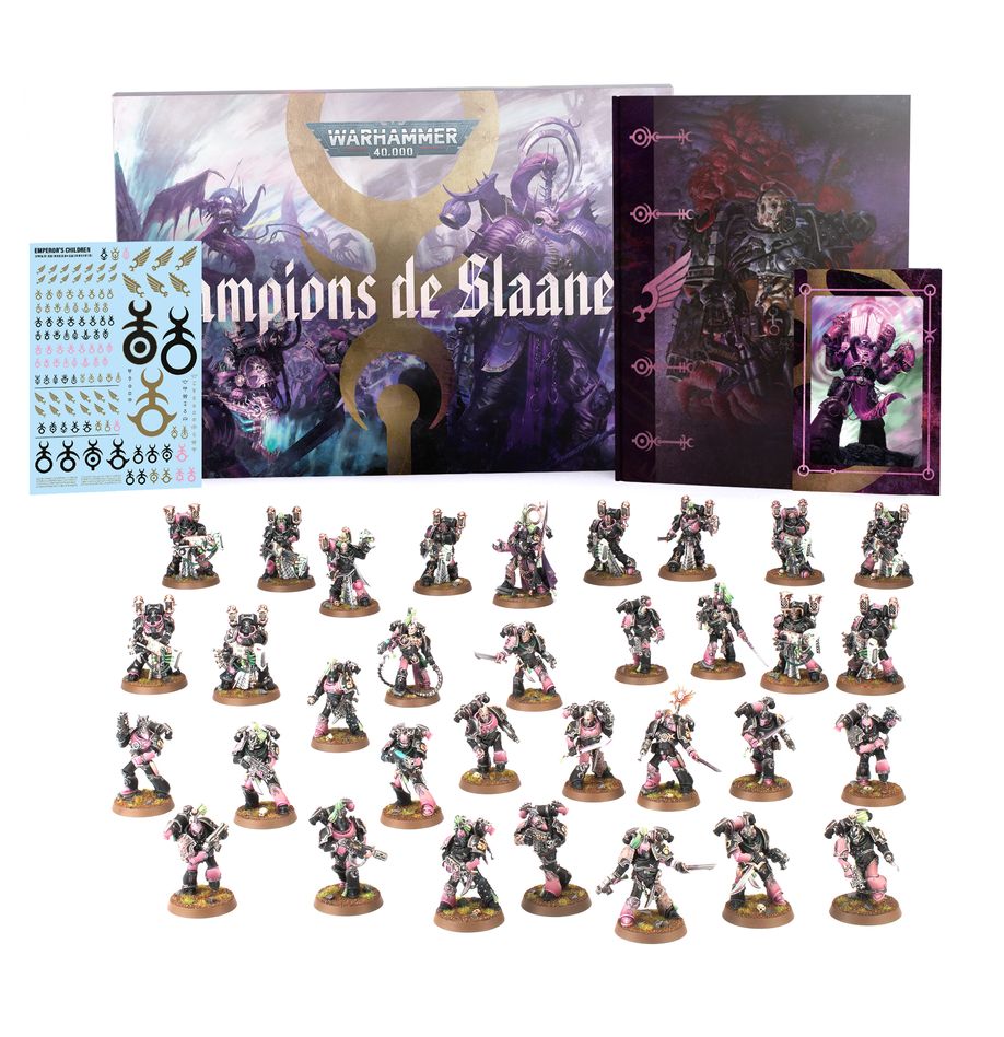 Champions de Slaanesh: Set d'Armée des Emperor's Children