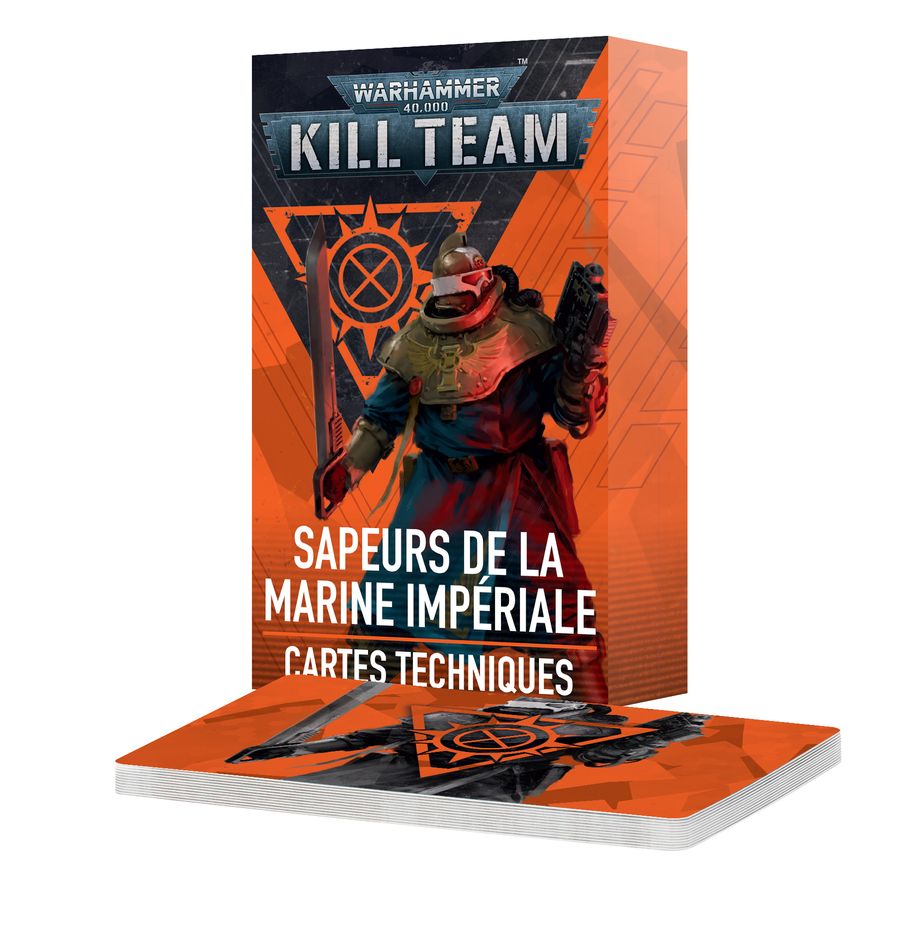 Kill Team: Sapeurs de la Marine Impériale – Cartes Techniques - flash vidéo