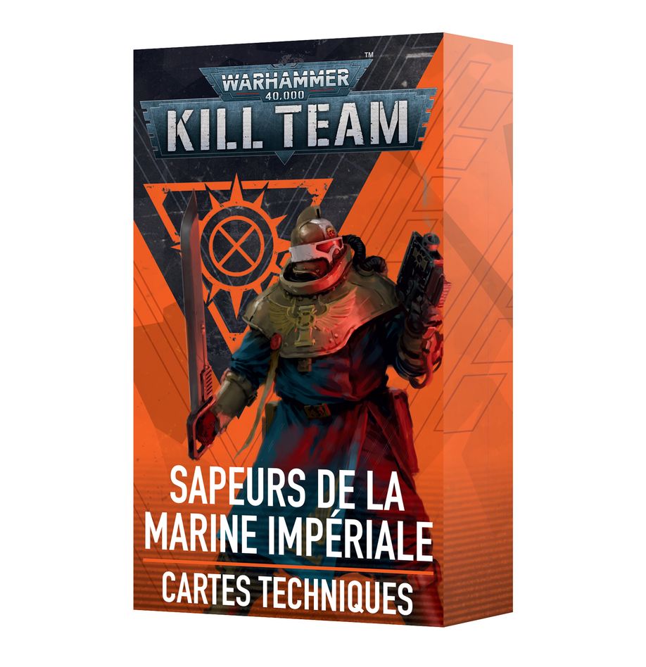 Kill Team: Sapeurs de la Marine Impériale – Cartes Techniques - flash vidéo