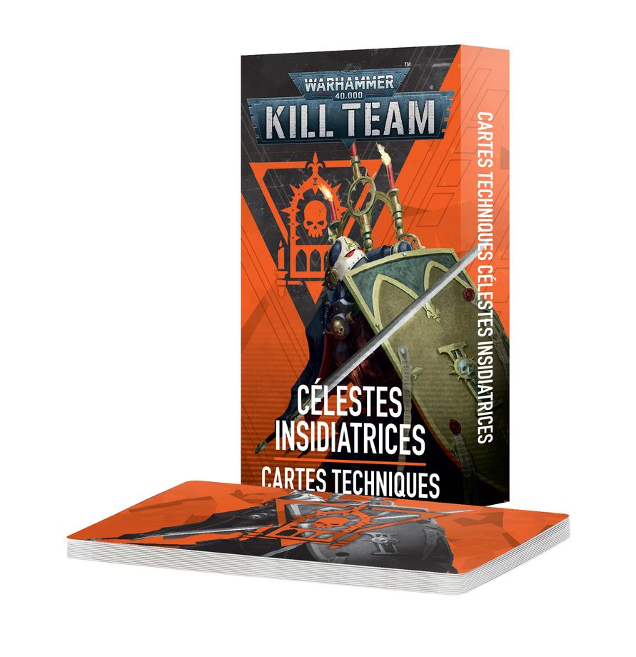 Kill Team: Célestes Insidiatrices – Cartes Techniques