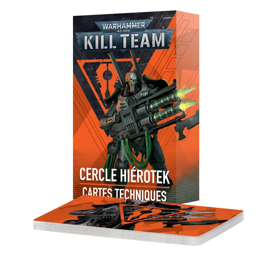 Kill Team: Cercle Hiérotek – Cartes Techniques - flash vidéo