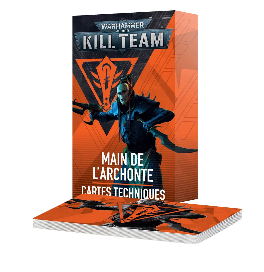 Kill Team: Main de l'Archonte – Cartes Techniques - flash vidéo