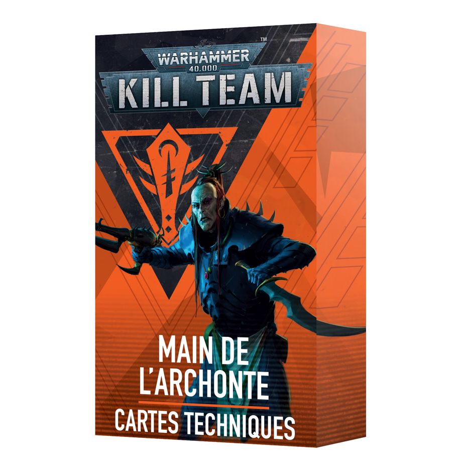 Kill Team: Main de l'Archonte – Cartes Techniques - flash vidéo