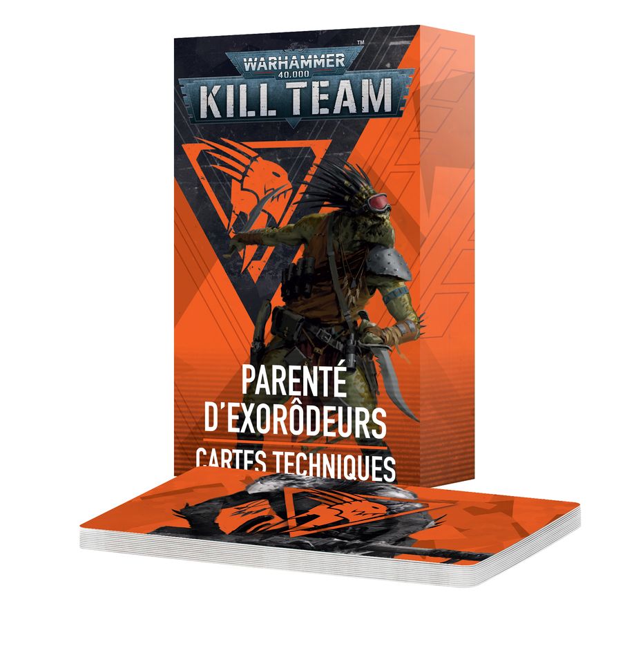 Kill Team: Parenté d'Exorôdeurs – Cartes Techniques - flash vidéo