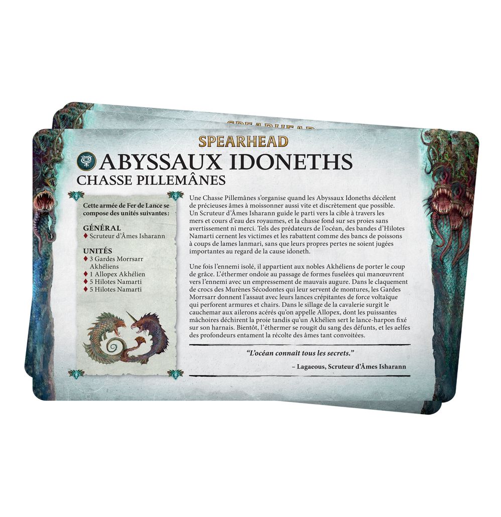 PACK DE FACTION: IDONETH DEEPKIN (FRA) - flash vidéo
