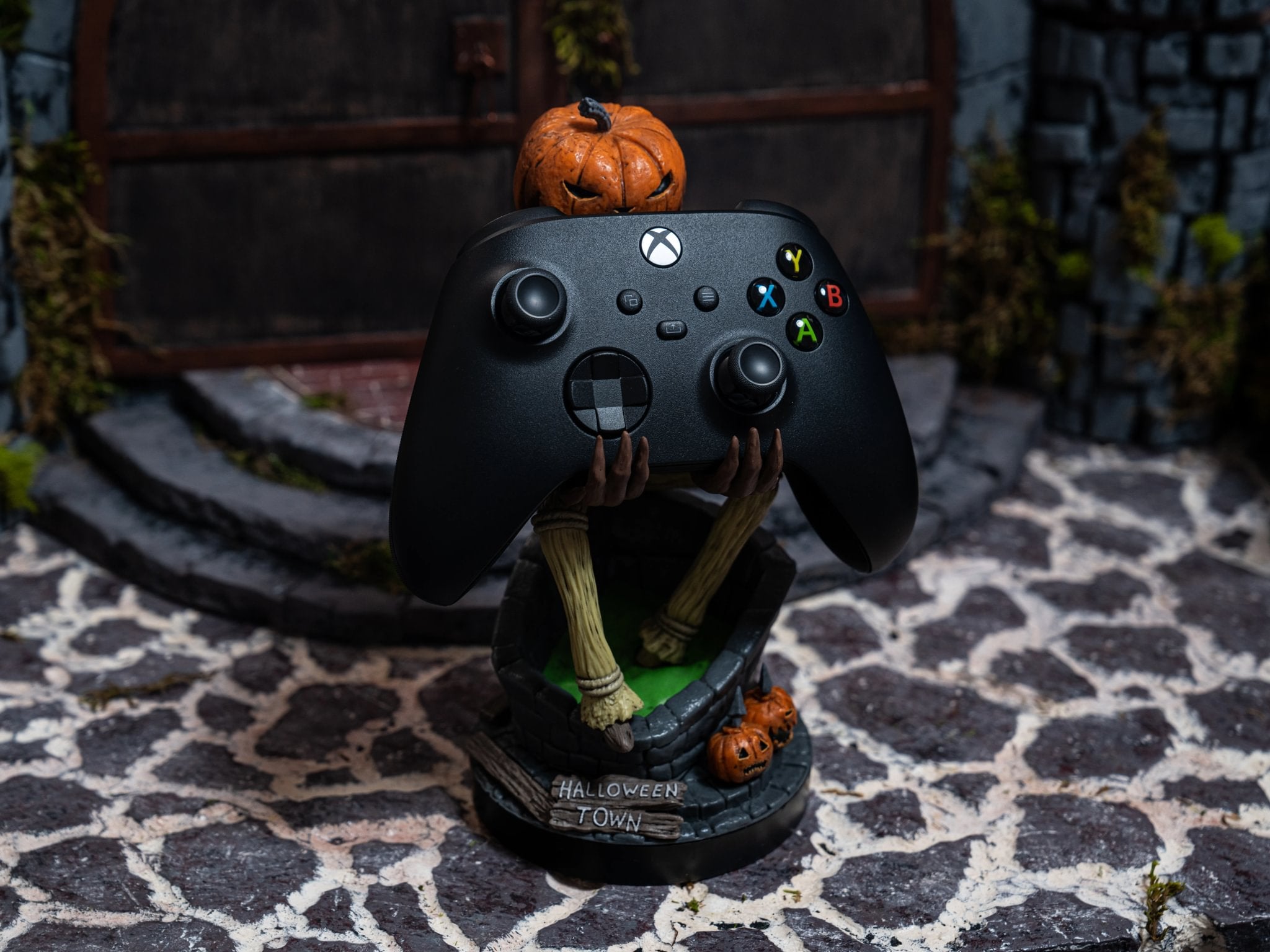 Cable Guys - Disney - L'Étrange Noël de monsieur Jack - Support pour téléphone et manette Jack Roi des Citrouilles