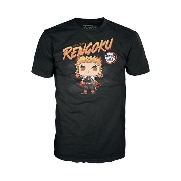 Funko NEWBoxed Tee: Demon Slayer - Rengoku - L - flash vidéo