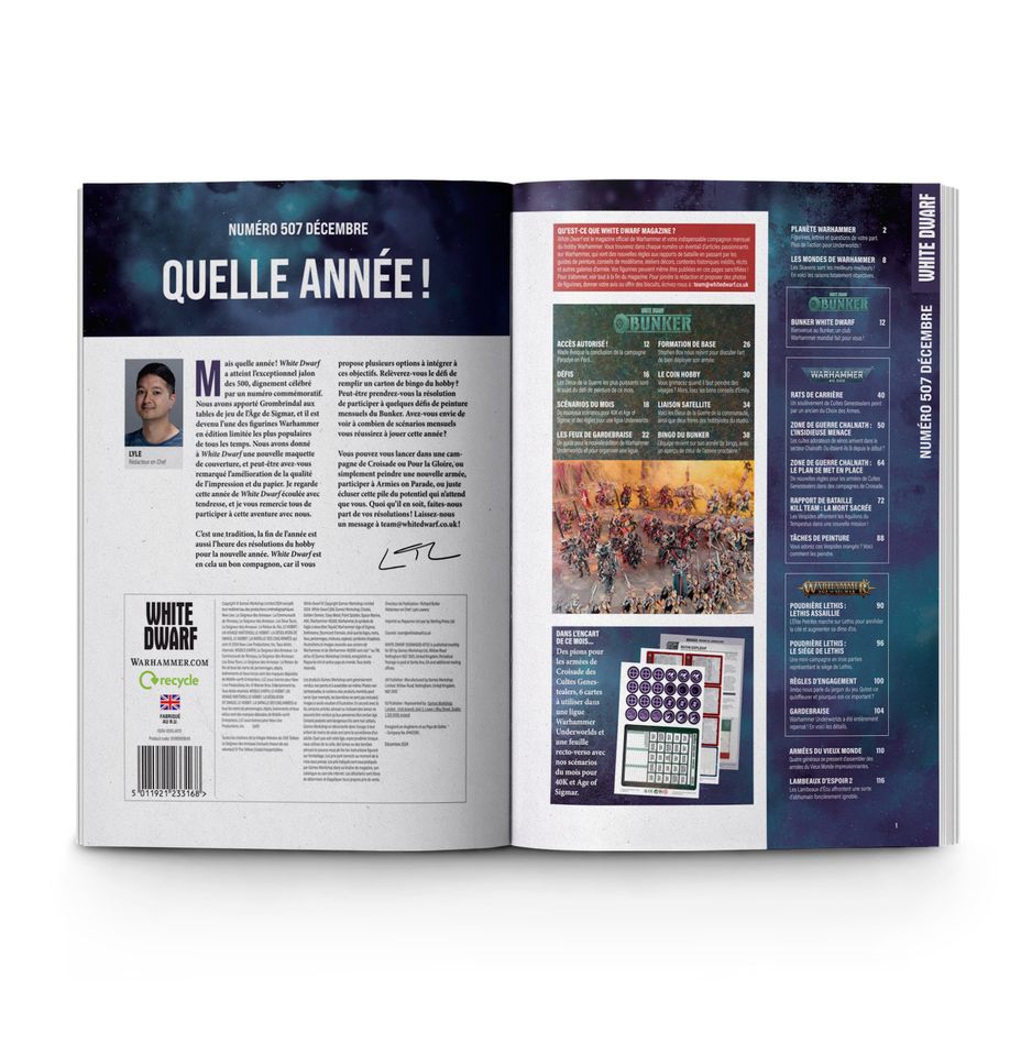 White Dwarf 507 - flash vidéo
