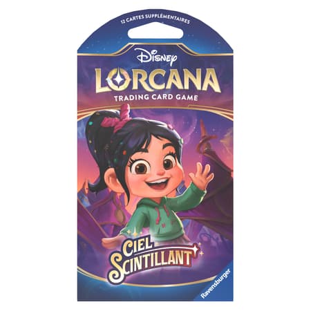 Disney Lorcana JCC : Ciel Scintillant - Booster (Blister cartonné) - flash vidéo