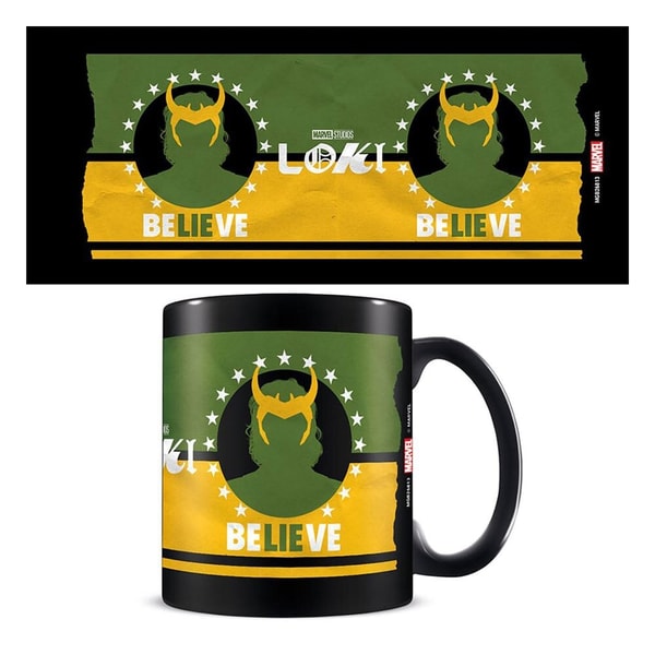Marvel - Loki - Mug "Believe" 315ml - flash vidéo