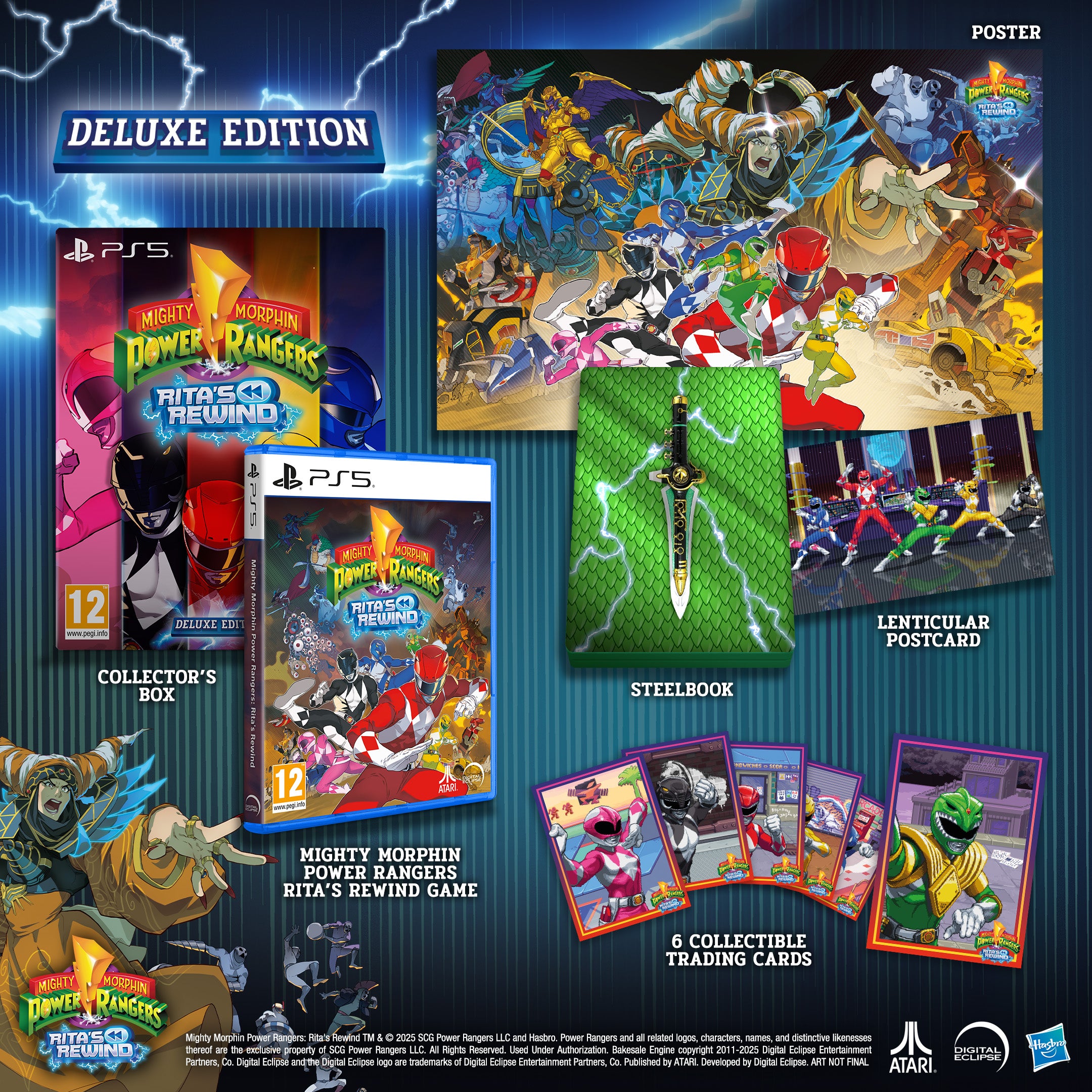 Mighty Morphin Power Rangers : Rita's Rewind - Deluxe Edition - flash vidéo