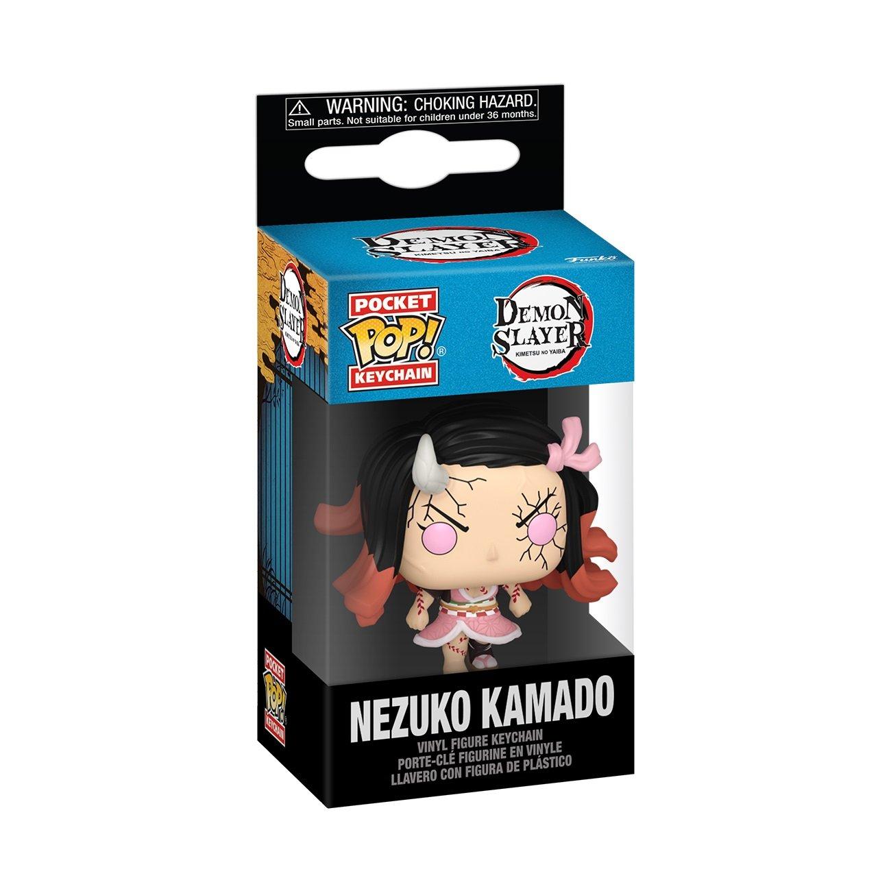 Funko Pocket Pop! Keychain: Demon Slayer - Nezuko (Demon Form) - flash vidéo