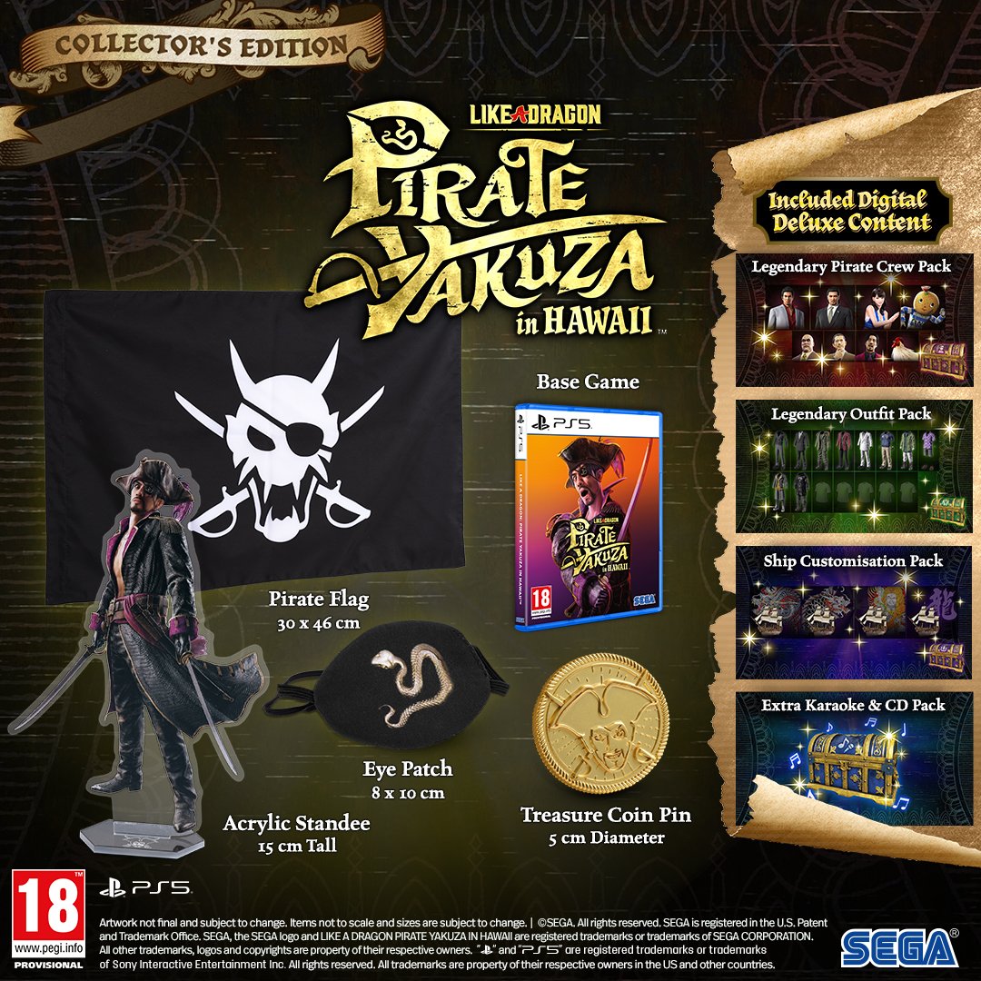 Like a Dragon: Pirate Yakuza in Hawaii - Collector's Edition - flash vidéo