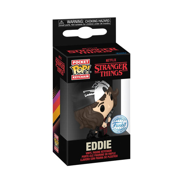 Funko Pocket Pop! Keychain: Stranger Things - Eddie - flash vidéo