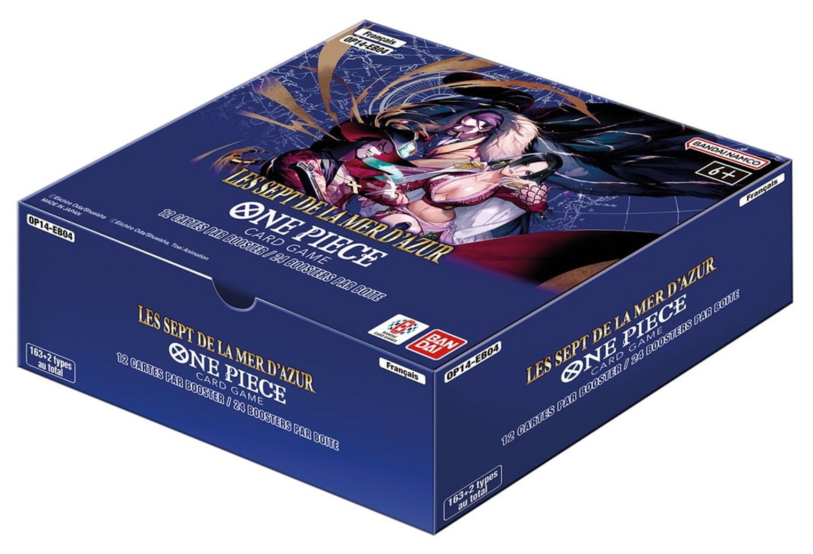 One Piece Card Game - Display de Pack de Booster OP-14 Les Sept de la Mer d'Azur (Display x24)