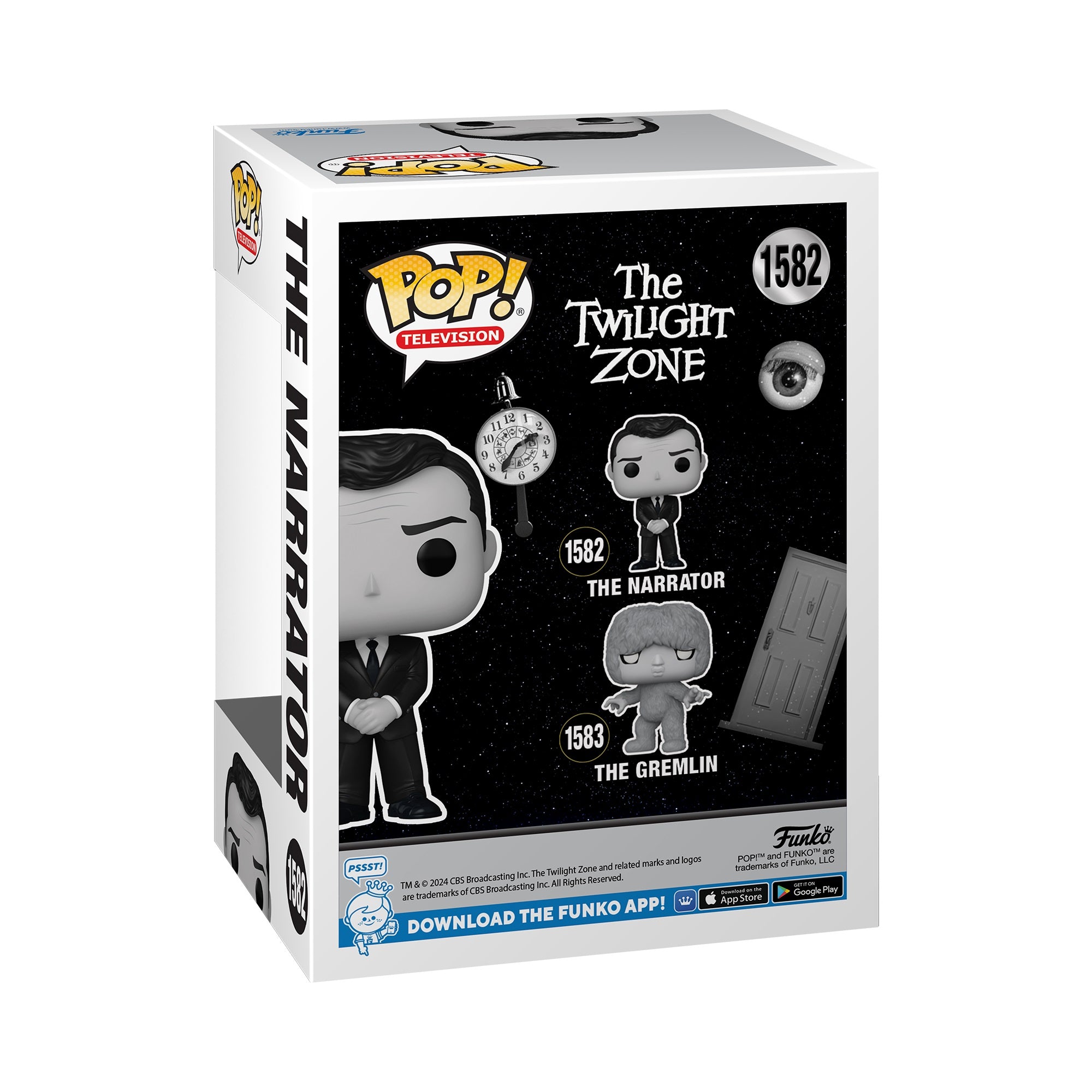 Funko Pop! TV: The Twilight Zone 1959 - The Narrator - flash vidéo