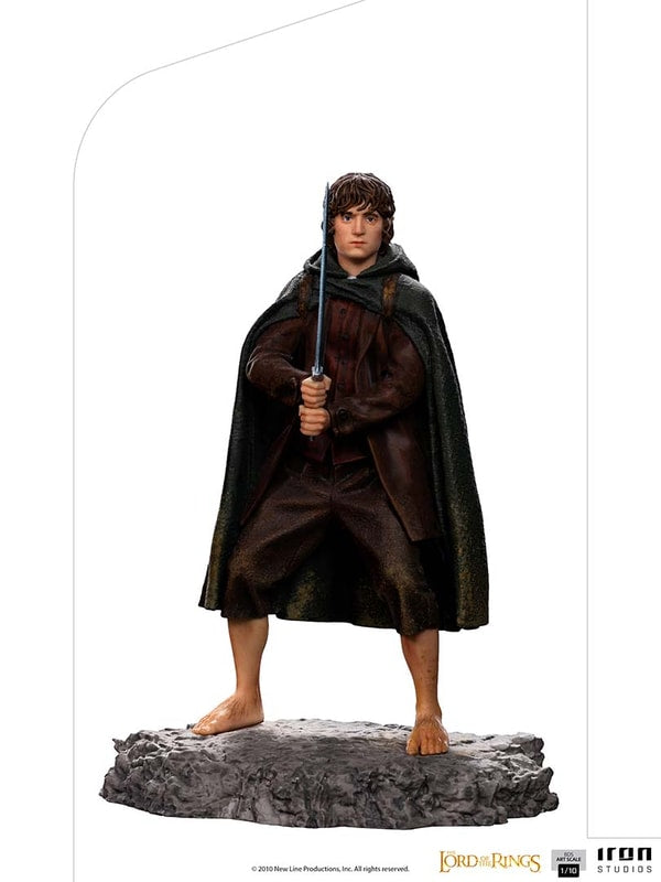Iron Studios - BDS Arts Scale 1/10 - The Lord of the Rings - Frodo Baggins Statue 12cm - flash vidéo