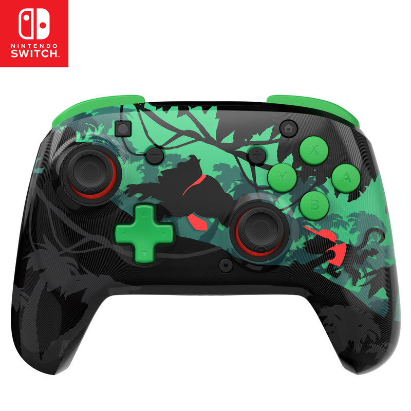 Turtle Beach - Manette sans fil Rematch Donkey Kong Reveal pour Nintendo Switch, Switch Lite, Switch – Modèle OLED et Switch 2 (Bouton C indisponible)