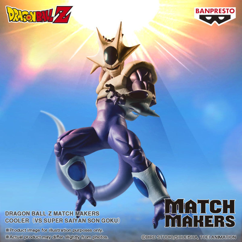 Dragon Ball Z - Match Makers - Cooler (VS Super Saiyan Son Goku) Statue 17cm - flash vidéo