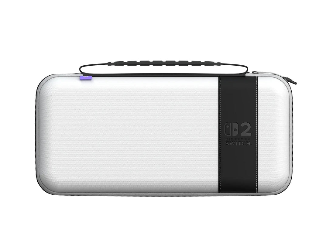 Turtle Beach - Étui de voyage PlayTrek blanc stellaire pour Nintendo Switch, Switch modèle OLED et Switch 2