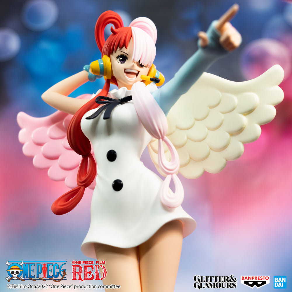 One Piece: Film Red - Glitter & Glamours - Uta Statue 22cm - flash vidéo