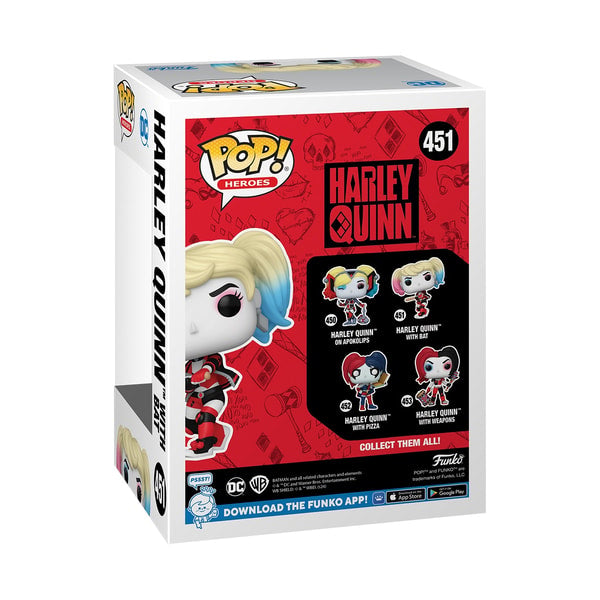 Funko Pop! Heroes: DC Comics - Harley Quinn (with bat) - flash vidéo