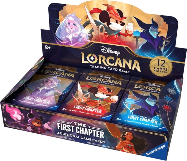 Disney Lorcana JCC : Premier Chapitre - Display de Boosters (24 Boosters) - flash vidéo