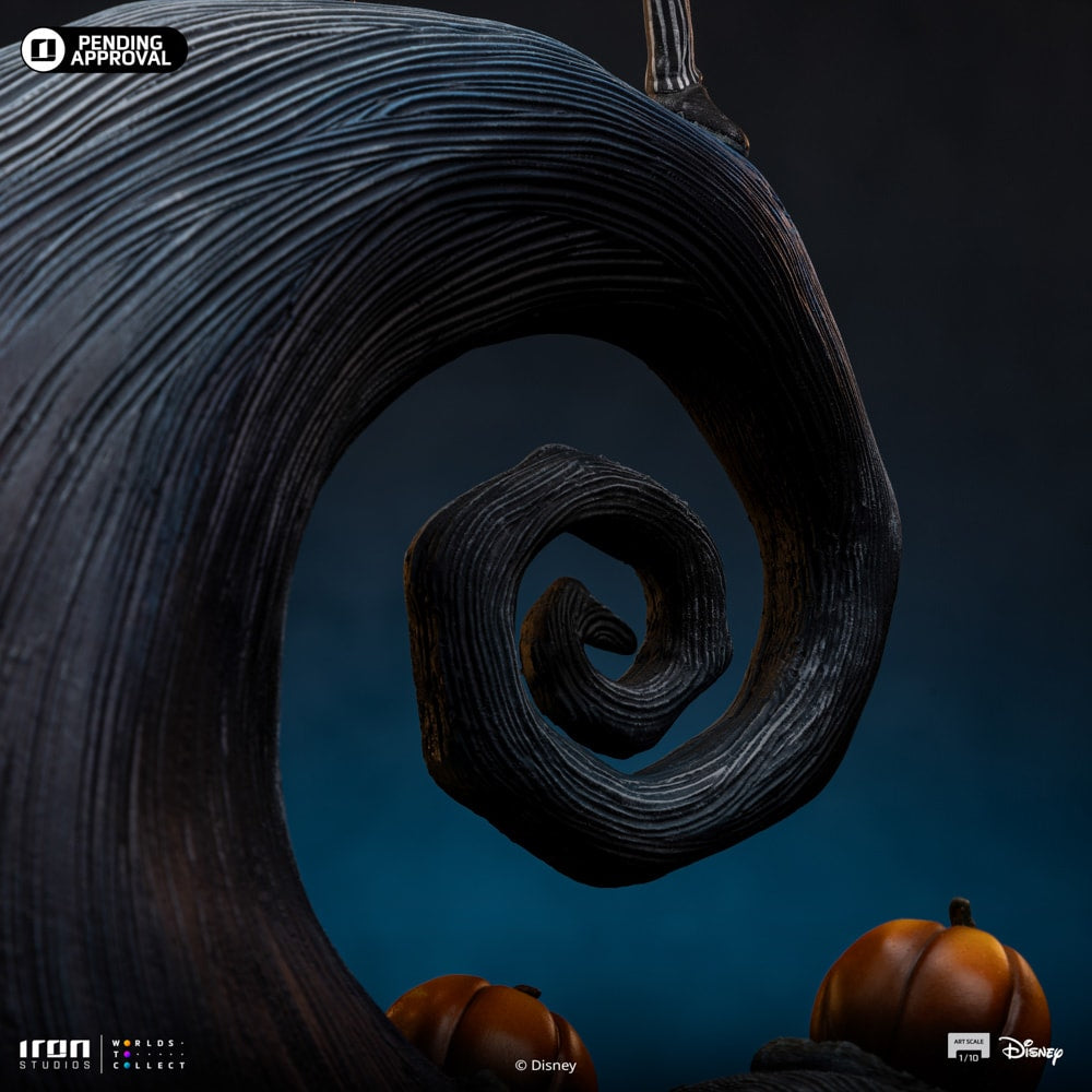 Iron Studios - Art Scale 1/10 - Disney - L'Étrange Noël de monsieur Jack - Jack Skellington Statue 36cm - flash vidéo