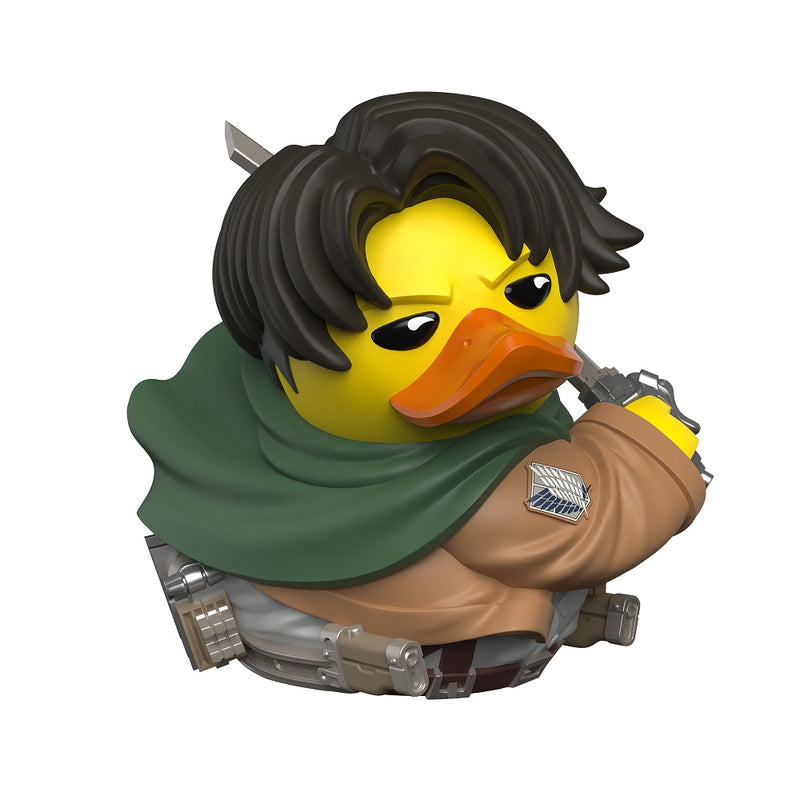 Numskull - TUBBZ Canard de bain - L'Attaque des Titans - Levi Ackerman (Première Édition) - 9cm