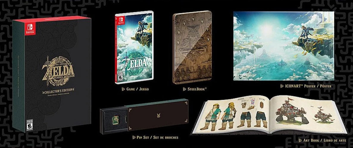 The Legend of Zelda : Tears of the Kingdom - Collector's Edition - flash vidéo