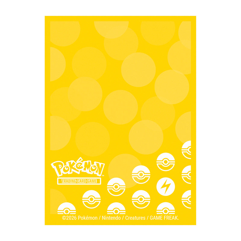 Ultra Pro - Pokémon JCC - Pochettes de protection de deck Énergie Électrique 65 pcs (66 x 91 mm)