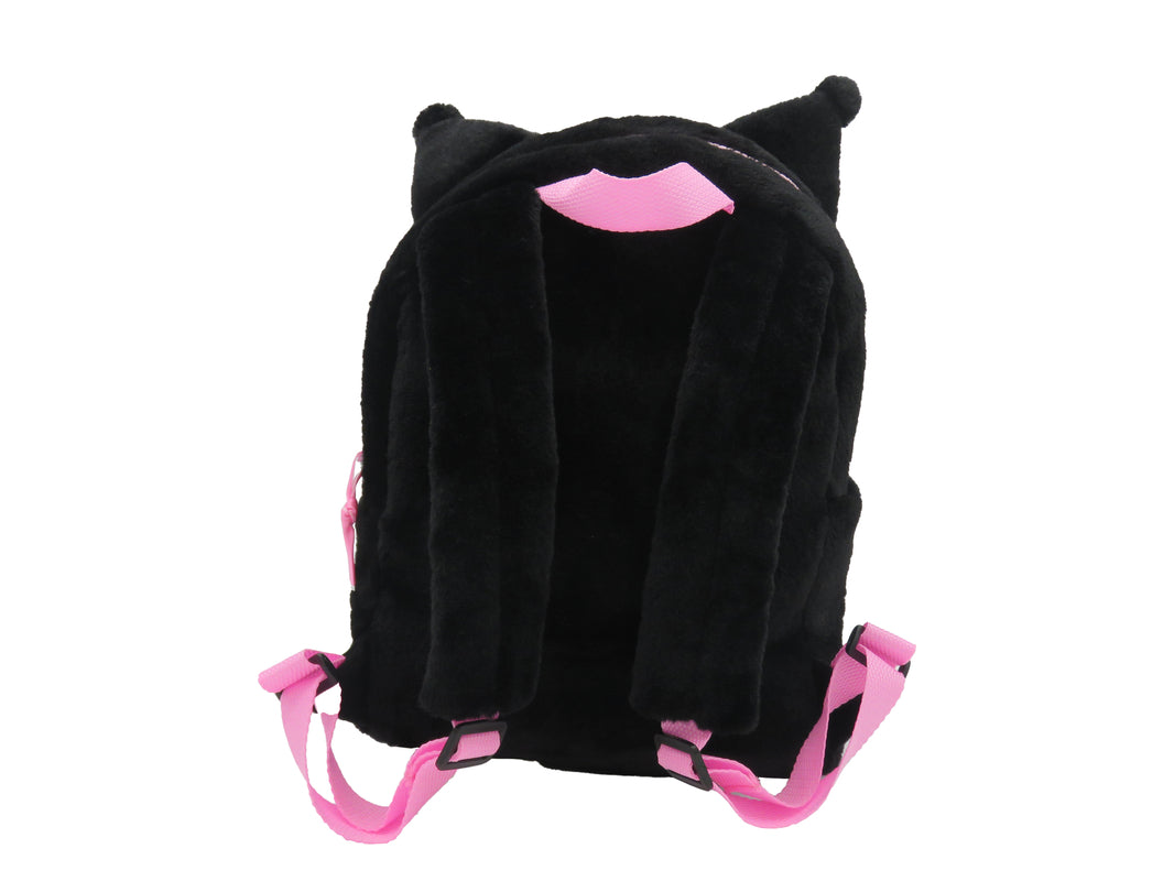 Sanrio - Sac à dos en peluche Kuromi