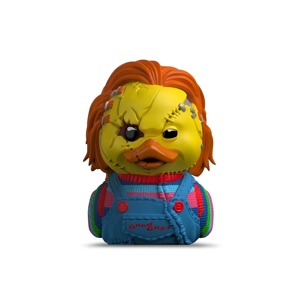 Numskull - Mini TUBBZ Canard de bain - Chucky - Chucky (Édition baignoire) - 8cm - flash vidéo