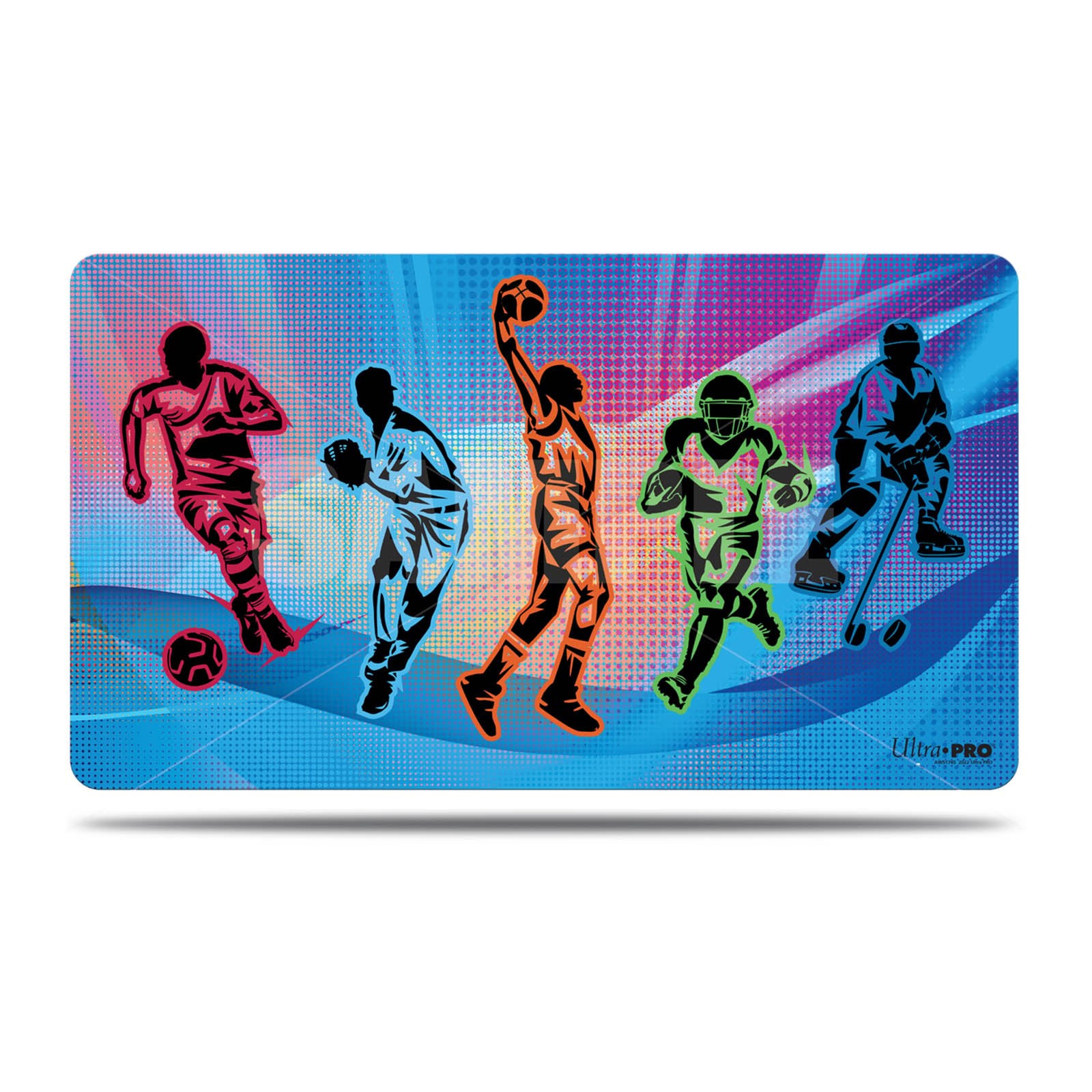 Ultra Pro - Tapis de jeu Silhouette Breaker (60 x 34 cm) - flash vidéo