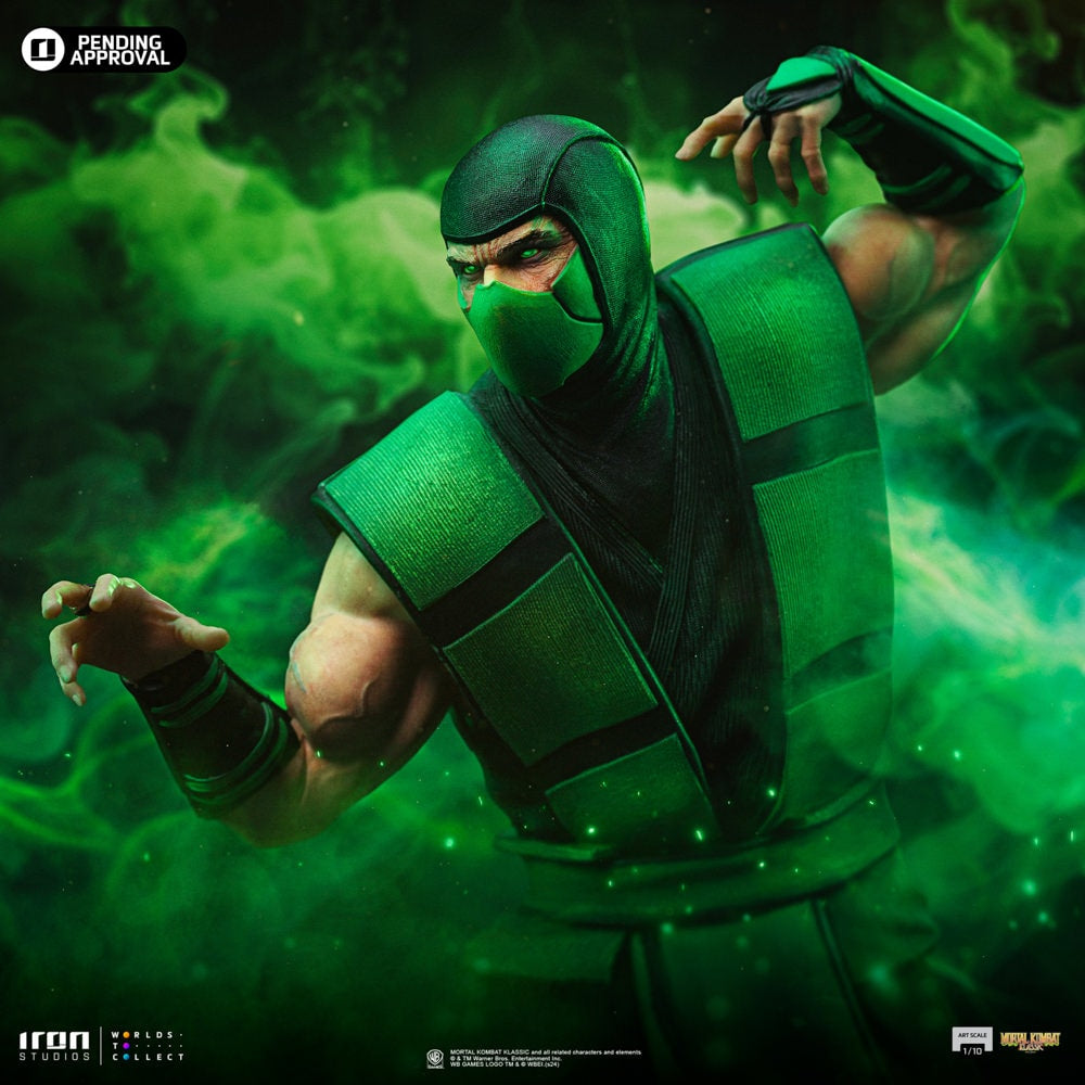 Iron Studios - Art Scale 1/10 - Mortal Kombat - Reptile Statue 21cm