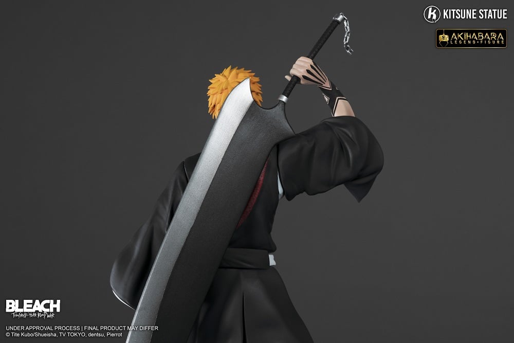 Legend Figure - Bleach : Thousand-Year Blood War - Ichigo Kurosaki 1/4 Statue 30cm - flash vidéo