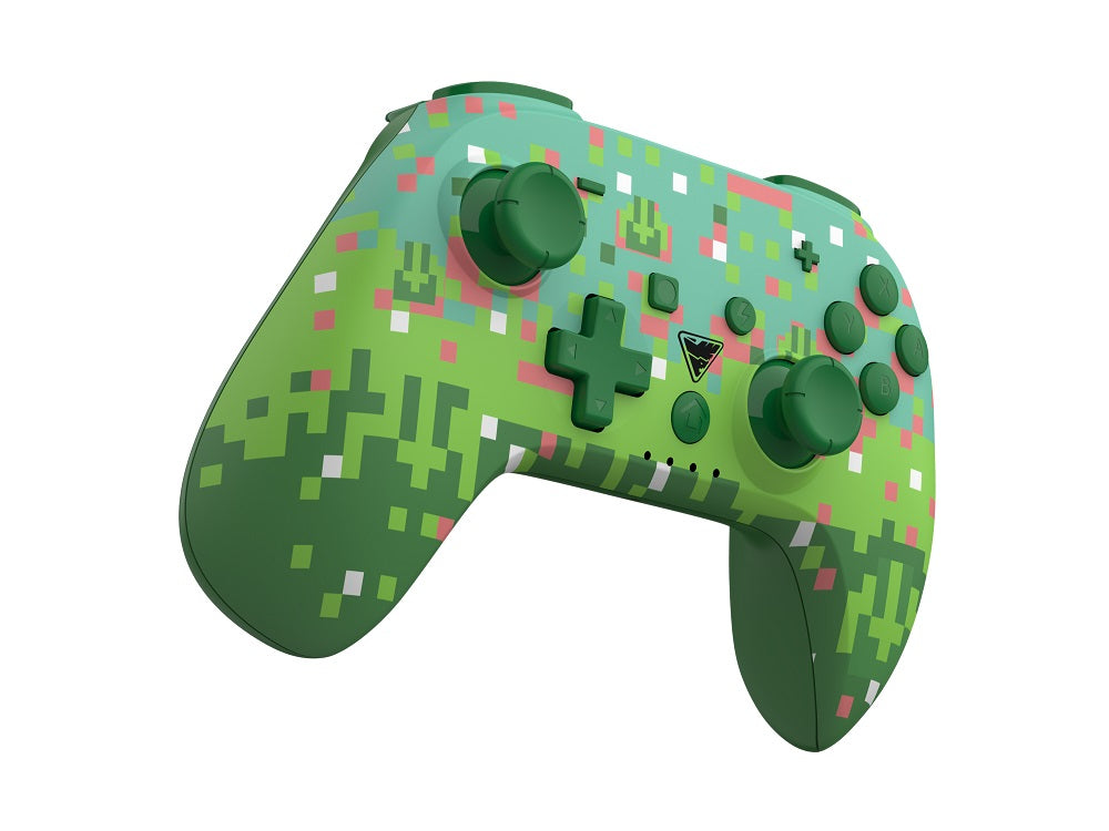 DragonShock - Manette compacte sans fil Bluetooth PopTop Cube Verte pour Switch et Switch OLED