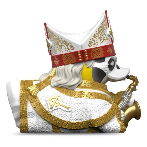 Numskull - Best of TUBBZ Boîte Canard de bain - Ghost - Papa Nihil - 9cm - flash vidéo