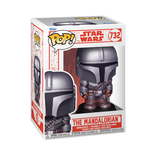 Funko Pop! Star Wars: Holiday - The Mandalorian - flash vidéo