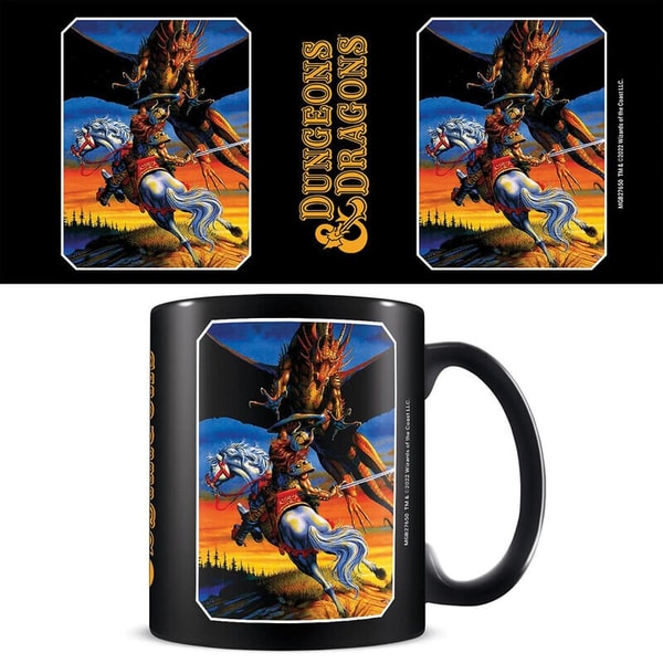 Wizards of the Coast - Donjons et Dragons - Mug "Dragon Slayer" 315ml - flash vidéo