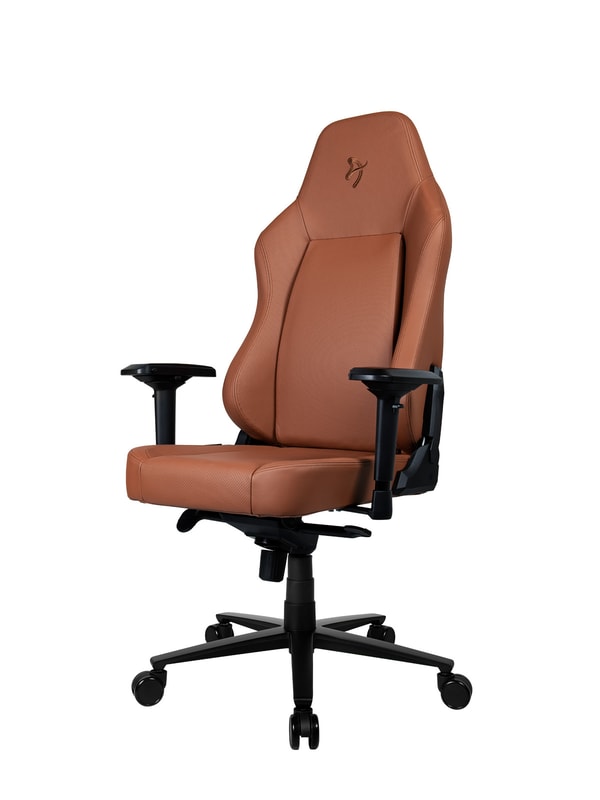 Arozzi Primo - Chaise Gaming Full Cuir Premium - Marron - flash vidéo