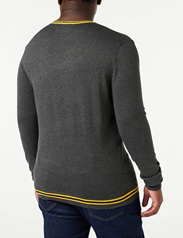 Harry Potter - Pull Anthracite Hommes Poufsouffle - M