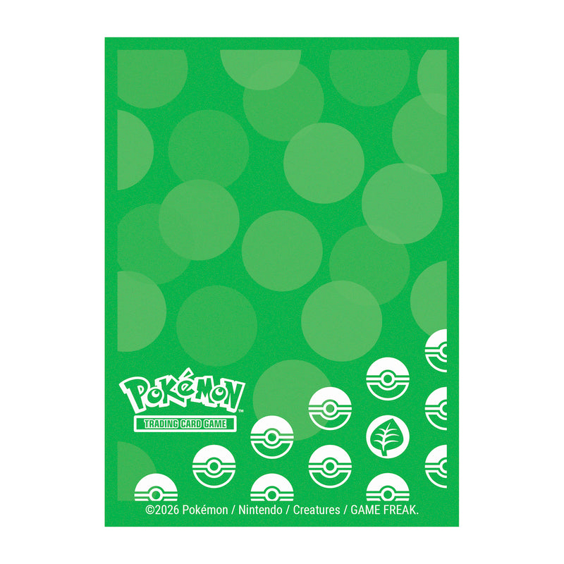 Ultra Pro - Pokémon JCC - Pochettes de protection de deck Énergie Plante 65 pcs (66 x 91 mm)