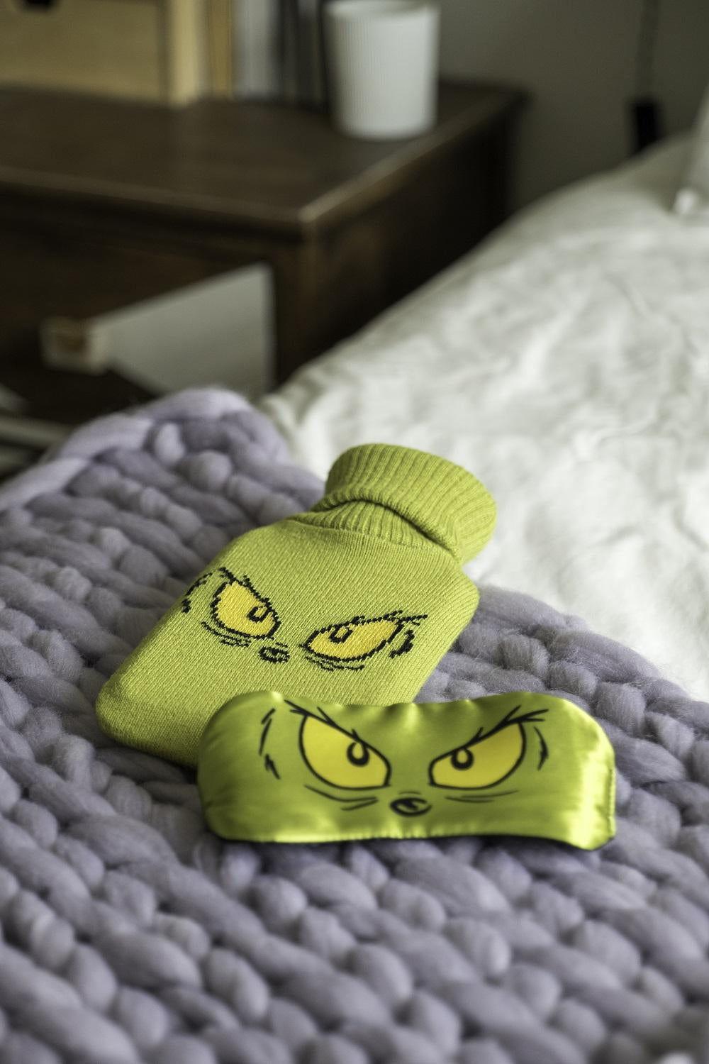 Le Grinch - Coffret Bouillotte + Masque pour les yeux - flash vidéo